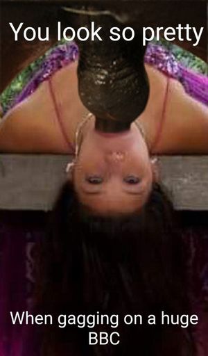 Valeria Soledad Moncada looks so pretty when gagging on a huge BBC