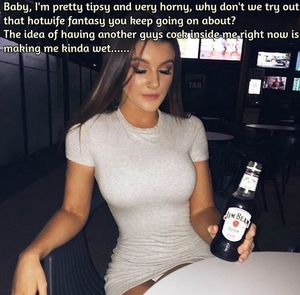 Why don't we try out your hotwife fantasy right now!