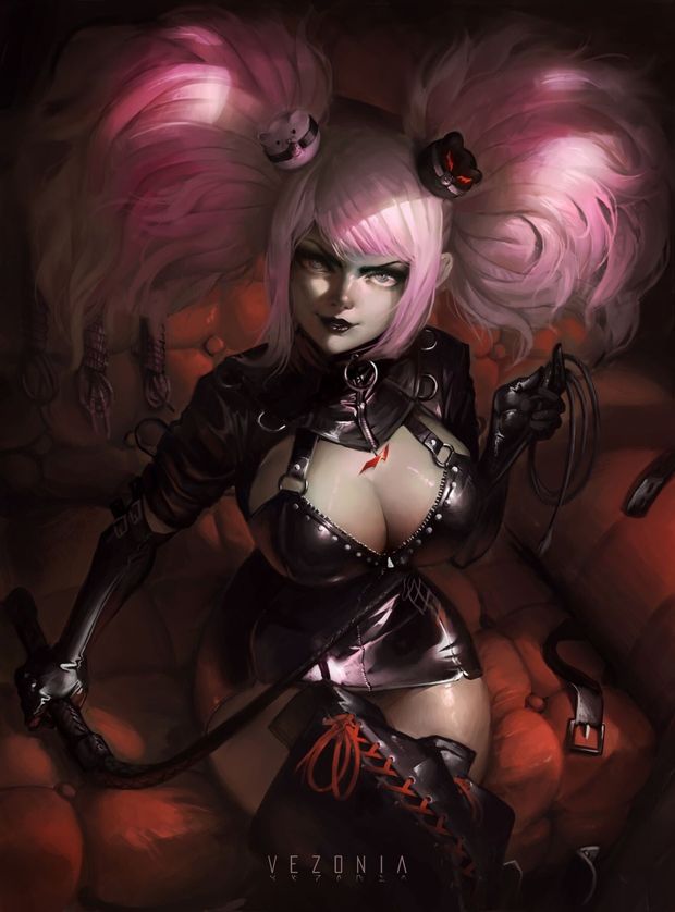 A game I started off thinking.. WTF!! Is this crap. An hour later, I was in love with it. Junko Enoshima Is such a sexy evil bitch.