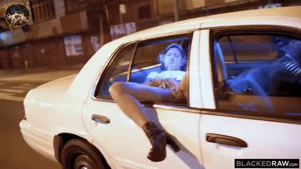Squirting out of a taxi