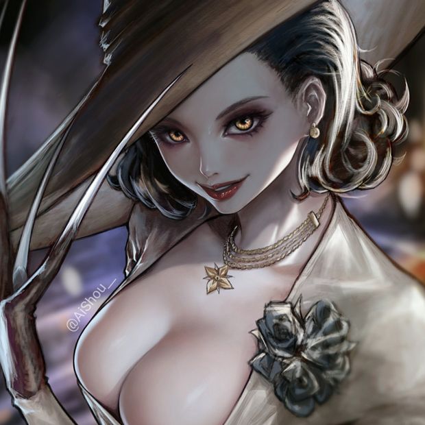 Lady Dimitrescu. AKA All Mighty Paddy, takes liking it rough too a whole other level.