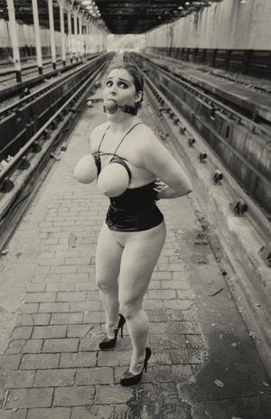 Bound in the train station