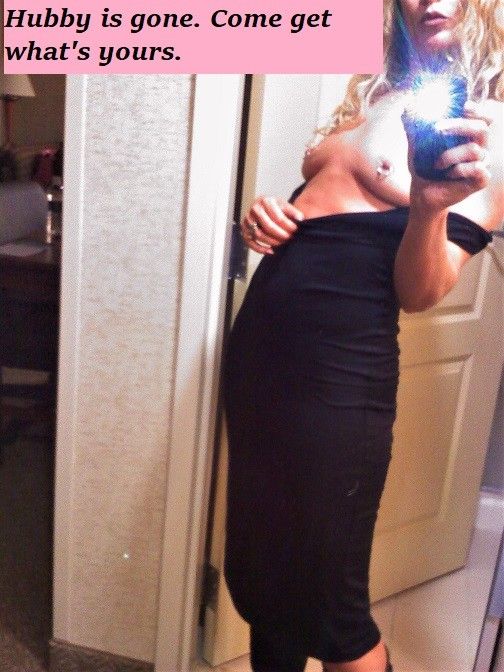 Hubby is gone.....