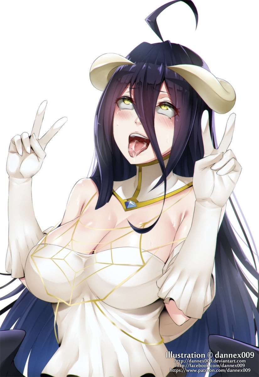 Albedo ahegao