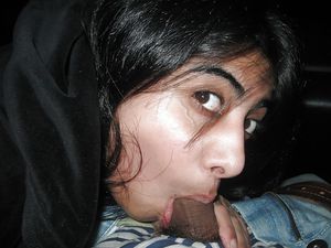 Indian sister blowing her cousin under sheets