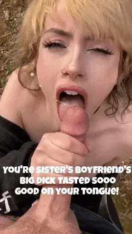 All in my mouth