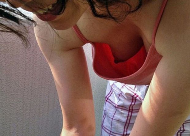 Asian Downblouse