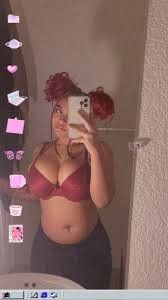 Babyyfaceejas in her Red bra