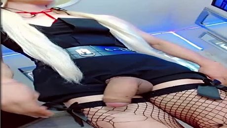 Rebeca y su deliciosa verga cabezona rozada, tronco venoso de 27 años