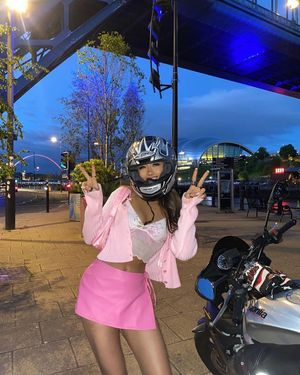 Joyriding the moment.