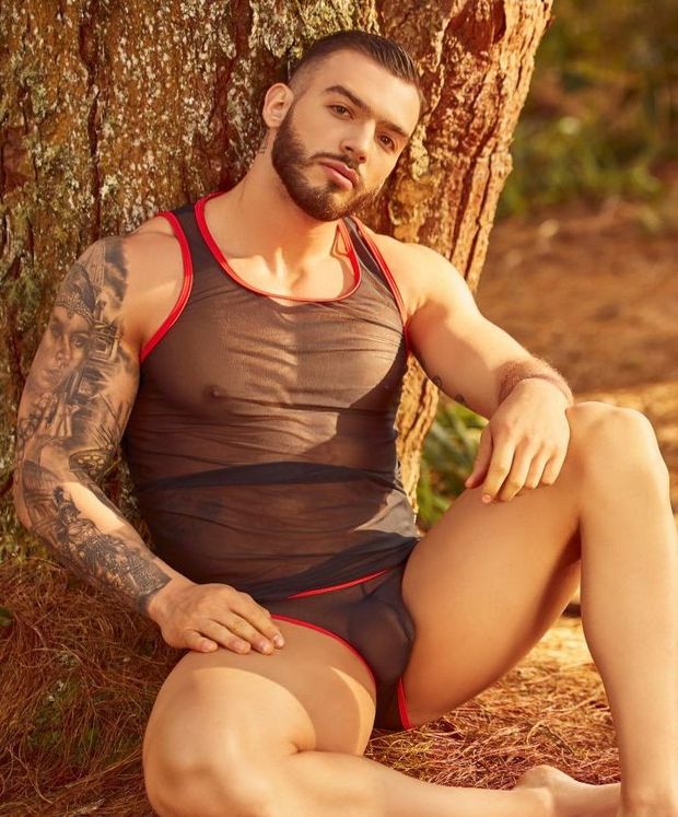 sexy guy in undies