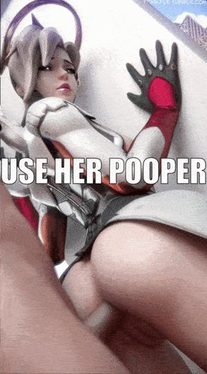 MERCY GETS HER POOPER POUNDED FROM BEHIND