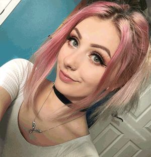 Everyone in the office knew that if the pink-haired bitch wasn't in the workplace, she was bound to fuck in the back room