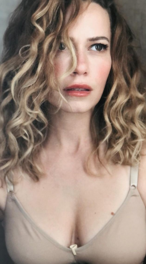 In a bra