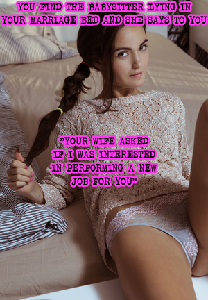 Wife Invites The BabySitter To Bed