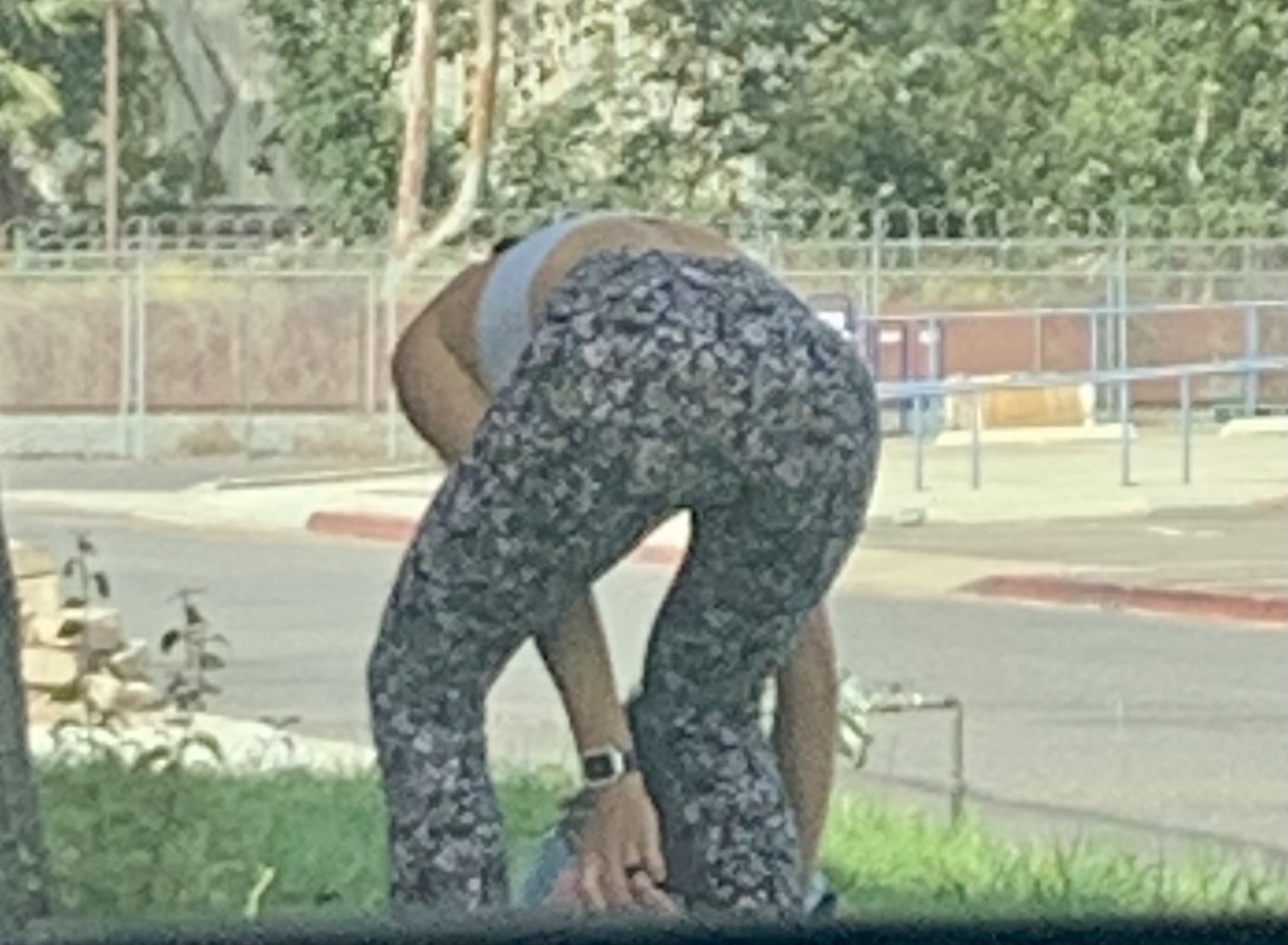 More fine asses out and about