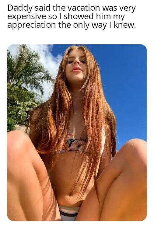 Julia shows Daddy some appreciation