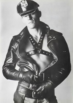 Leather stud