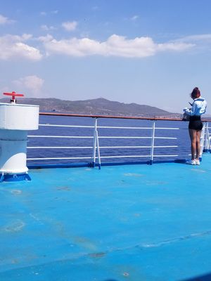 sexy amateur on boat