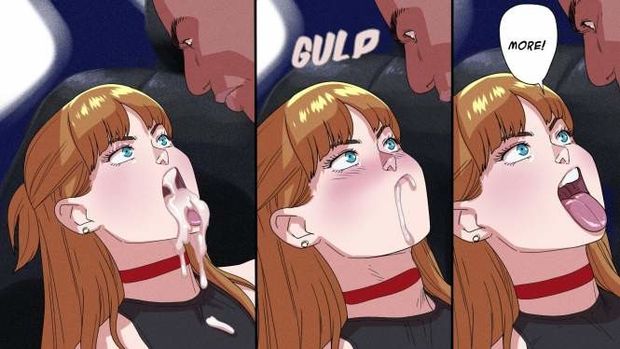 Greedy cum whore