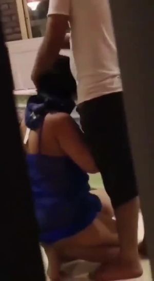 mom and neighbor having fun