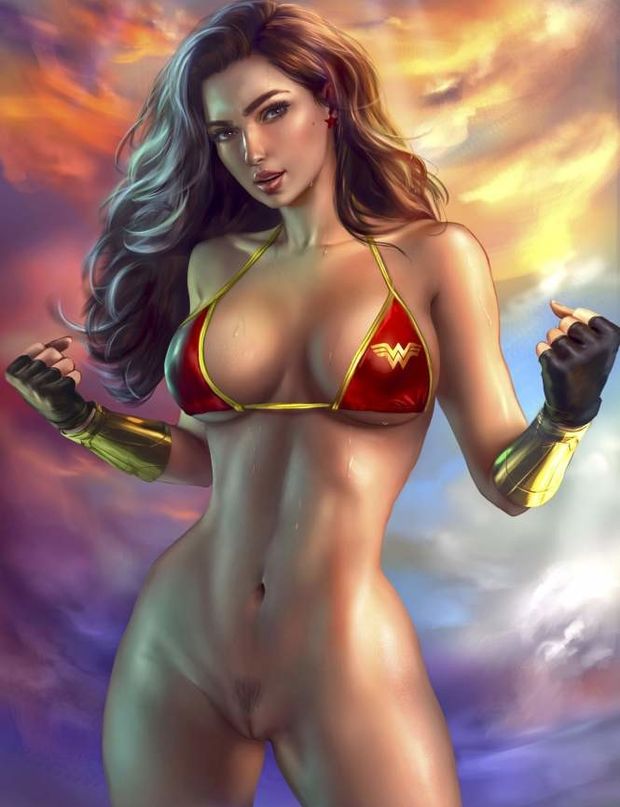 Wonder Woman bottomless