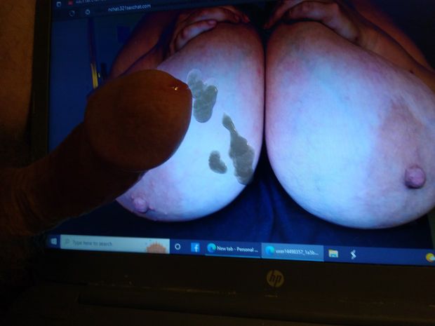 Came on big tits