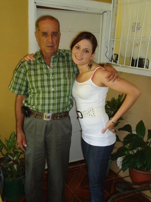 Cynthia Chavez nonude with old guy before fuck. Collection