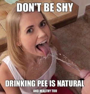 Think of it as liquid cum.