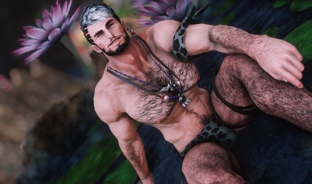 Sexy hairy 3D