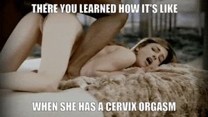 You couldn't make her feel that