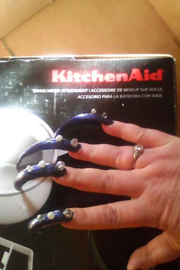 Appliances and nails.