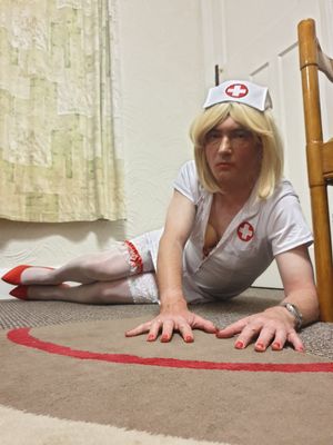 June keeps check on the Camp's whores.