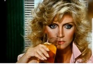 What's that she's drinking?