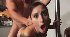 Her tight butthole wasnt ready next time she will stay ready believe that