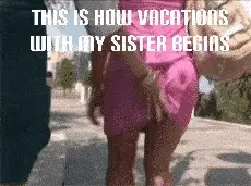 Siblings on vacations