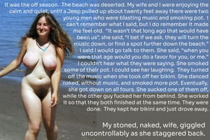 I just watched in stunned disbelief.