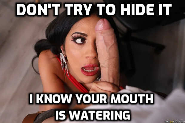 Don't try to hide it sissy