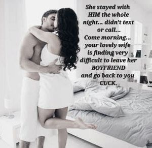 She stayed 'till morning