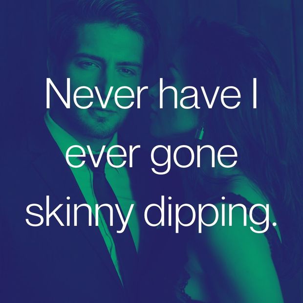 skinny dipping