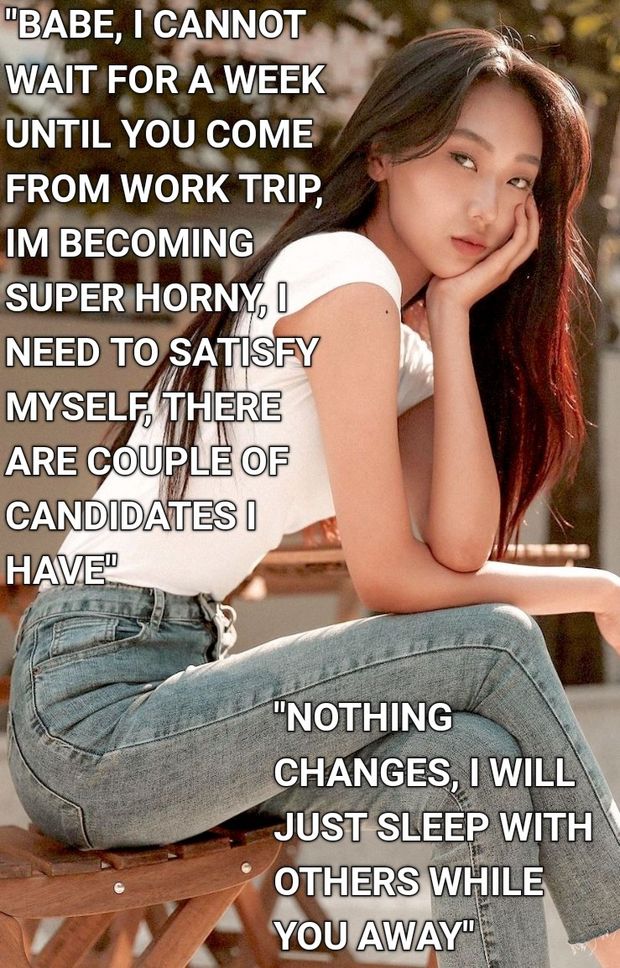 What you can do? She will do it