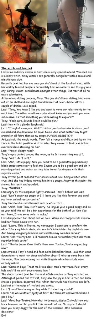 The witch and her pet