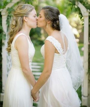 Lesbian wedding