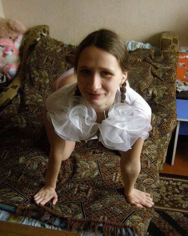 Teen posing