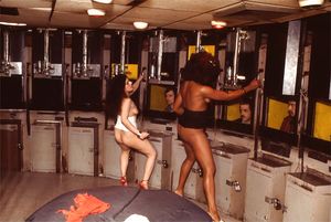 Live sex at a peepshow in New York City