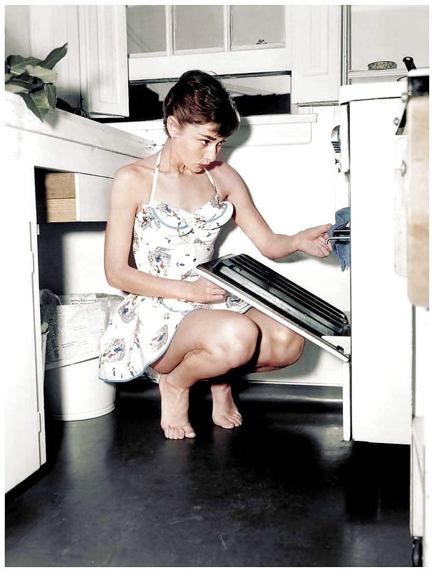 The elfin beauty, Audrey Hepburn