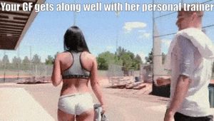 She's been taking training sessions daily