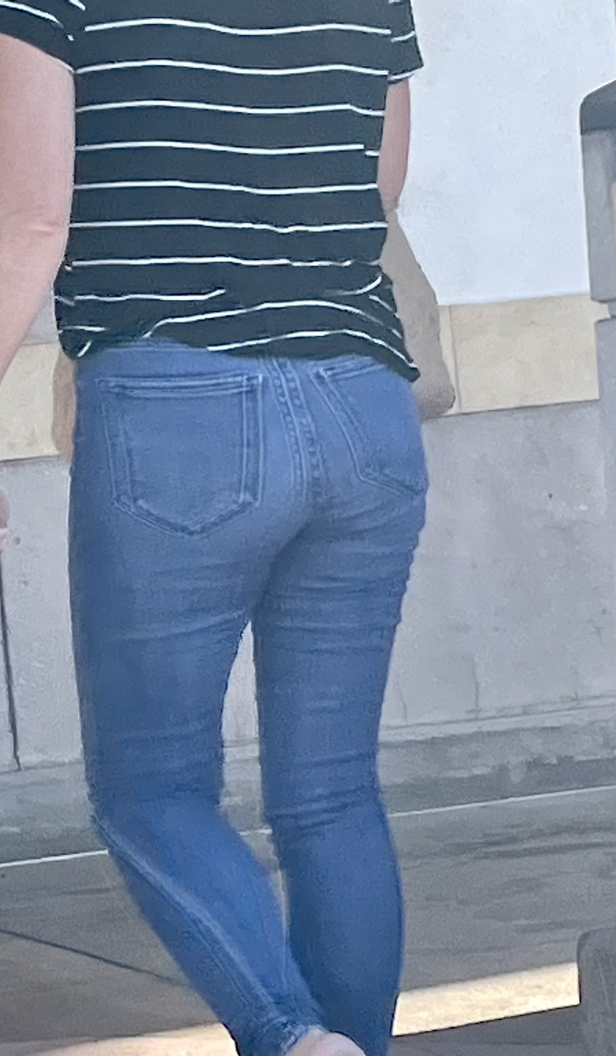 Fine asses out and about