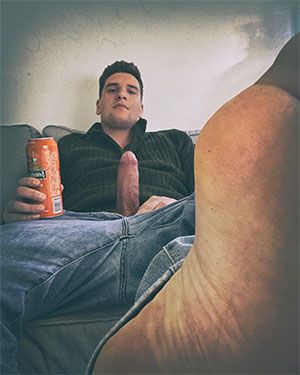 King can size cock in Apex NC for foot fetish fun and bareback fuck with huge creampie