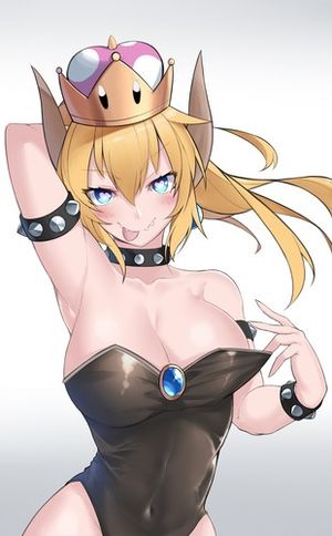 Bowsette Horny